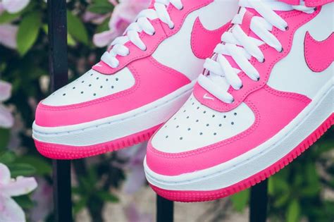 Pink Nike Air Force 1 Shoes 